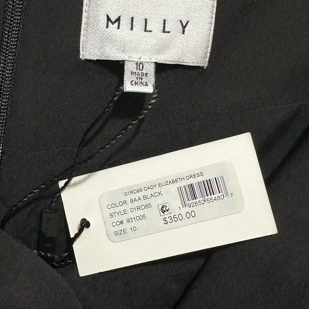 Milly Black Mini Dress - Picture 2 of 6